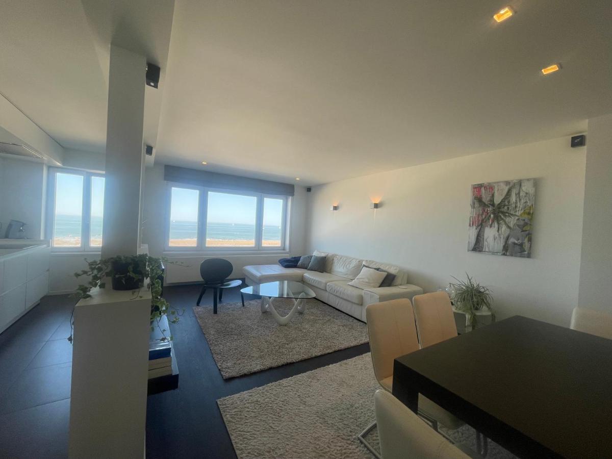 Luxe App - Zeedijk Mariakerke - Prachtig Zeezicht Apartment Oostende Ngoại thất bức ảnh